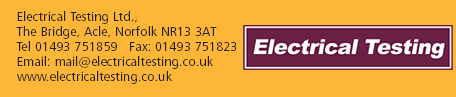 Visit the Electrical Testing website